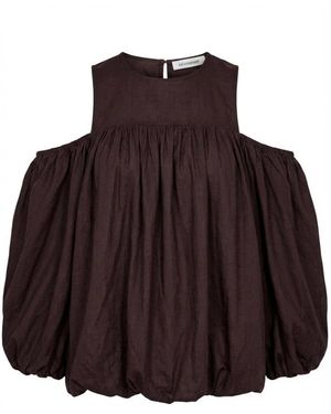 co'couture Overhemden ,Bruin ,Tops