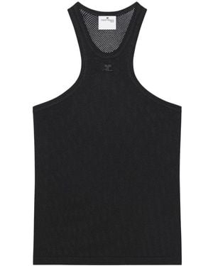 Courreges Sleeveless Tops - Black