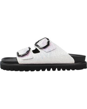 Genuins Schoenen ,Wit ,Slippers