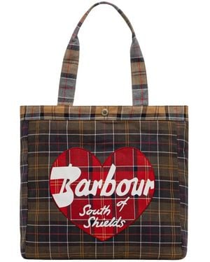 Barbour Tote Bags - Rood