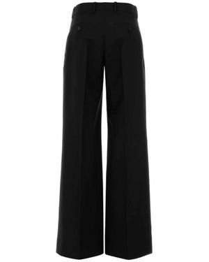 McQueen Weite, Elegante Hose - Schwarz