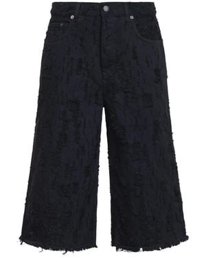 Haikure Denim Shorts - Azul
