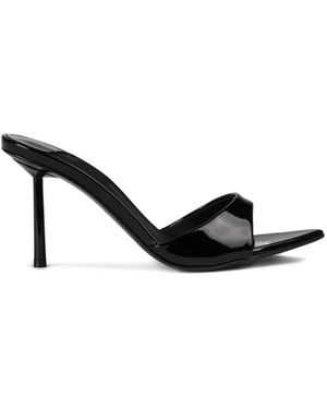 Le Silla Schoenen ,Zwart ,Leer Bella Sandal