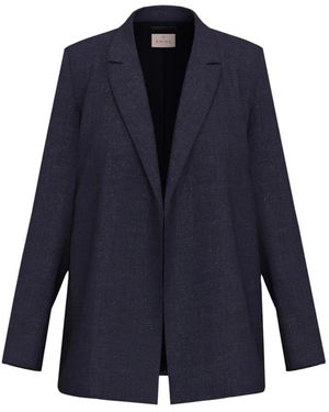 Marella Jassen ,Blauw ,Denim Emme Jacket