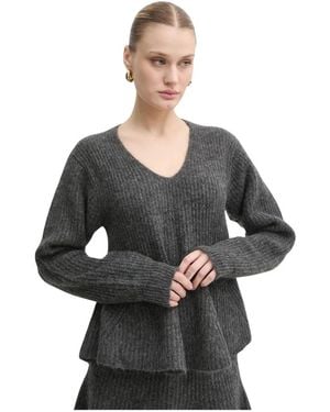 By Malene Birger V-Neck Knitwear - Negro