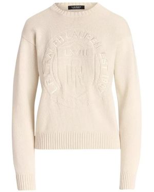 Ralph Lauren Round-Neck Knitwear - Natural