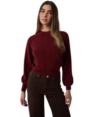 Guess Round-Neck Knitwear - Rouge
