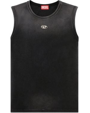 DIESEL Schwarzes Tank Top Für Männer