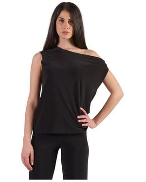 Norma Kamali Sleeveless Tops - Nero