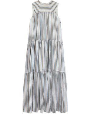Semicouture Maxi Dresses - Grey