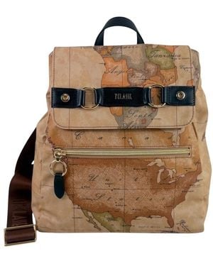 Alviero Martini 1A Classe Geo Soft Ranch Rucksack - Braun