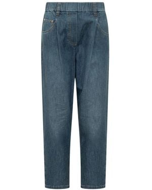 Brunello Cucinelli Straight Jeans - Blue