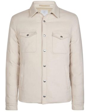 Eleventy Light Jackets - Natural