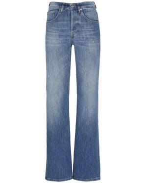 Dondup Jacklyn Wide-Leg Jeans - Blau