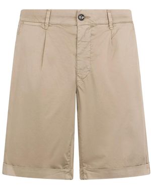 Moorer Casual Shorts - Natural