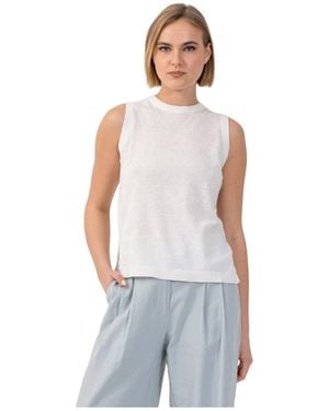 Kocca Sleeveless Tops - White