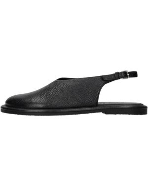 Studio Nicholson Schoenen ,Zwart ,Leer Paley Flat Slingback