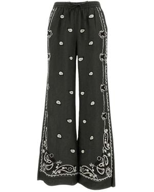 P.A.R.O.S.H. Wide Trousers - Black