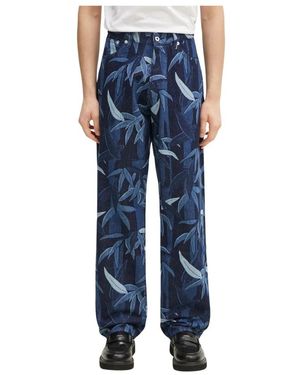 KENZO Rechte Jeans - Blauw