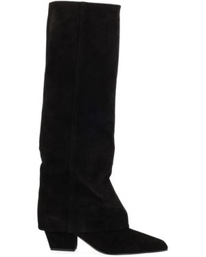 Paris Texas Cowboy Boots - Black