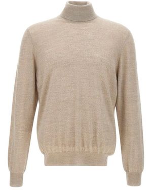 Gran Sasso Turtlenecks - Grey