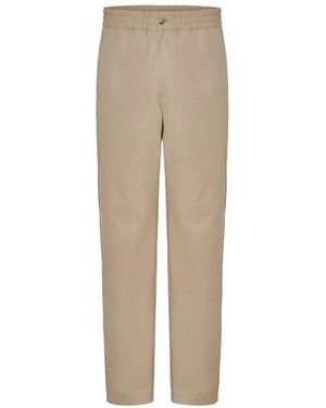 Maison Kitsuné Slim-Fit Trousers - Natural