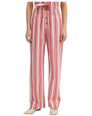 Stine Goya Wide Trousers - Rojo