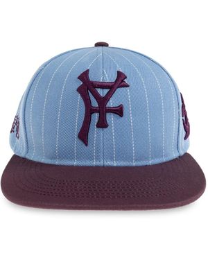 PDF Gestreifte Baseballkappe - Blau