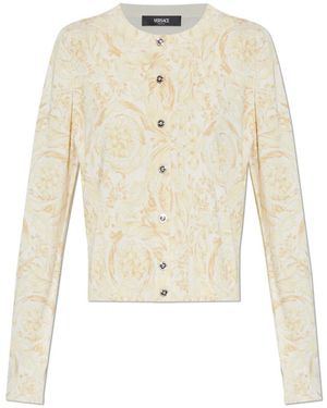 Versace Cardigans - White