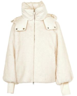 Add Faux Fur & Shearling Jackets - Neutre