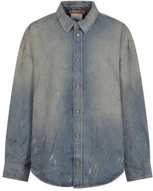 Acne Studios Denim Shirts - Blue