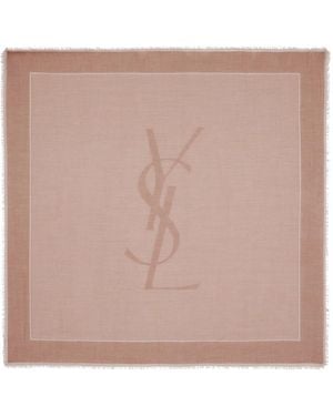 Saint Laurent Winter Scarves - Neutro