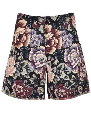 L'Autre Chose Short Shorts - Blue