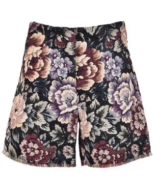 L'Autre Chose Short Shorts - Blue