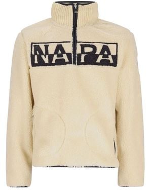 Napapijri Archive Half-Zip Fleece - Natur
