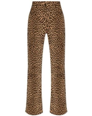 Zadig & Voltaire Straight Trousers - Marrone