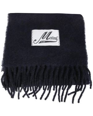 Marni Stijlvolle Sjaal Voor Alle Gelegenheden - Zwart