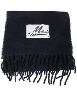 Marni Stylischer Schal Für Alle Anlässe - Schwarz