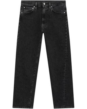 TOTEME Jeans ,Grijs ,Katoen Twisted Seam Pants - Zwart