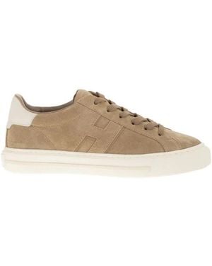 Hogan Schoenen ,Sneakers - Naturel