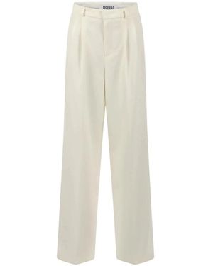 Rossi Wide Trousers - Neutro
