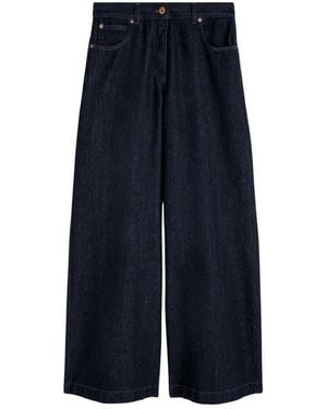 Aspesi Wide Jeans - Blue