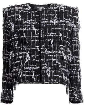 Balmain Jassen ,Zwart Jassen