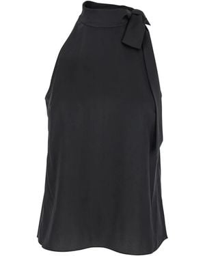 Theory Sleeveless Tops - Nero