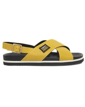 Cerruti 1881 Flat Sandals - Yellow