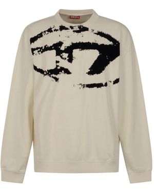 DIESEL Stylishe Pullover Für Männer - Grau