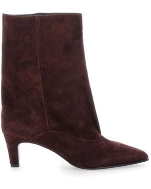 Strategia Heeled Boots - Marrone
