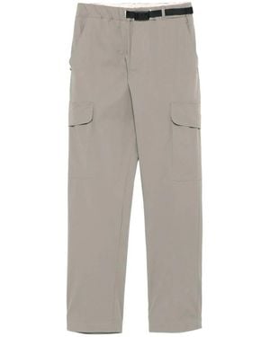 White Sand Slim-Fit Pants - Gray