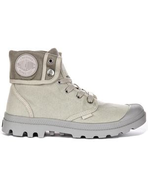 Palladium Lace-Up Boots - Grey