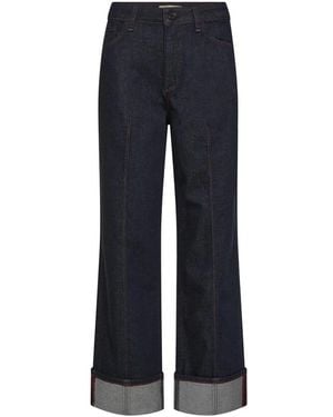 Mos Mosh Wide Jeans - Blauw